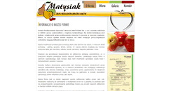 Desktop Screenshot of matysiak.com.pl